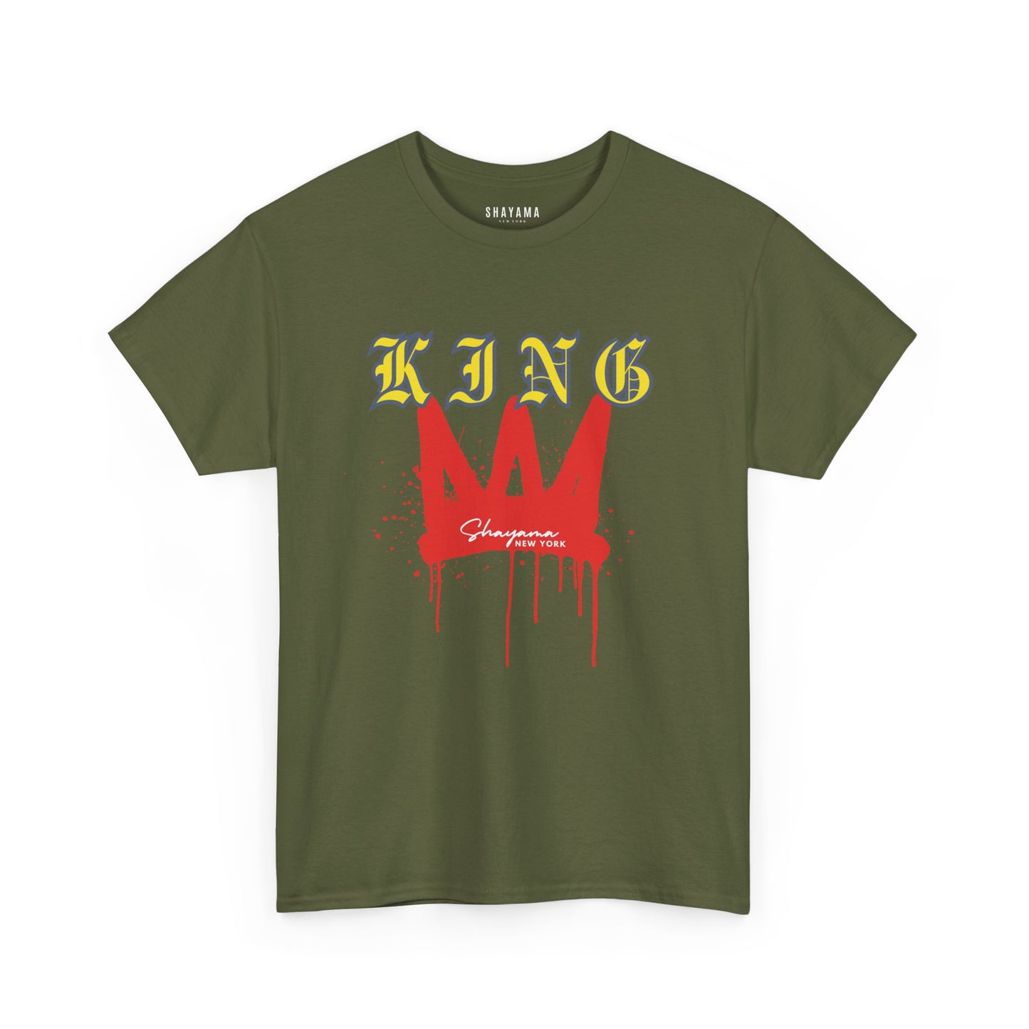 THE KING Print Regular Fit T-Shirt