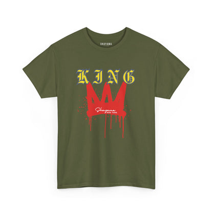 THE KING Print Regular Fit T-Shirt
