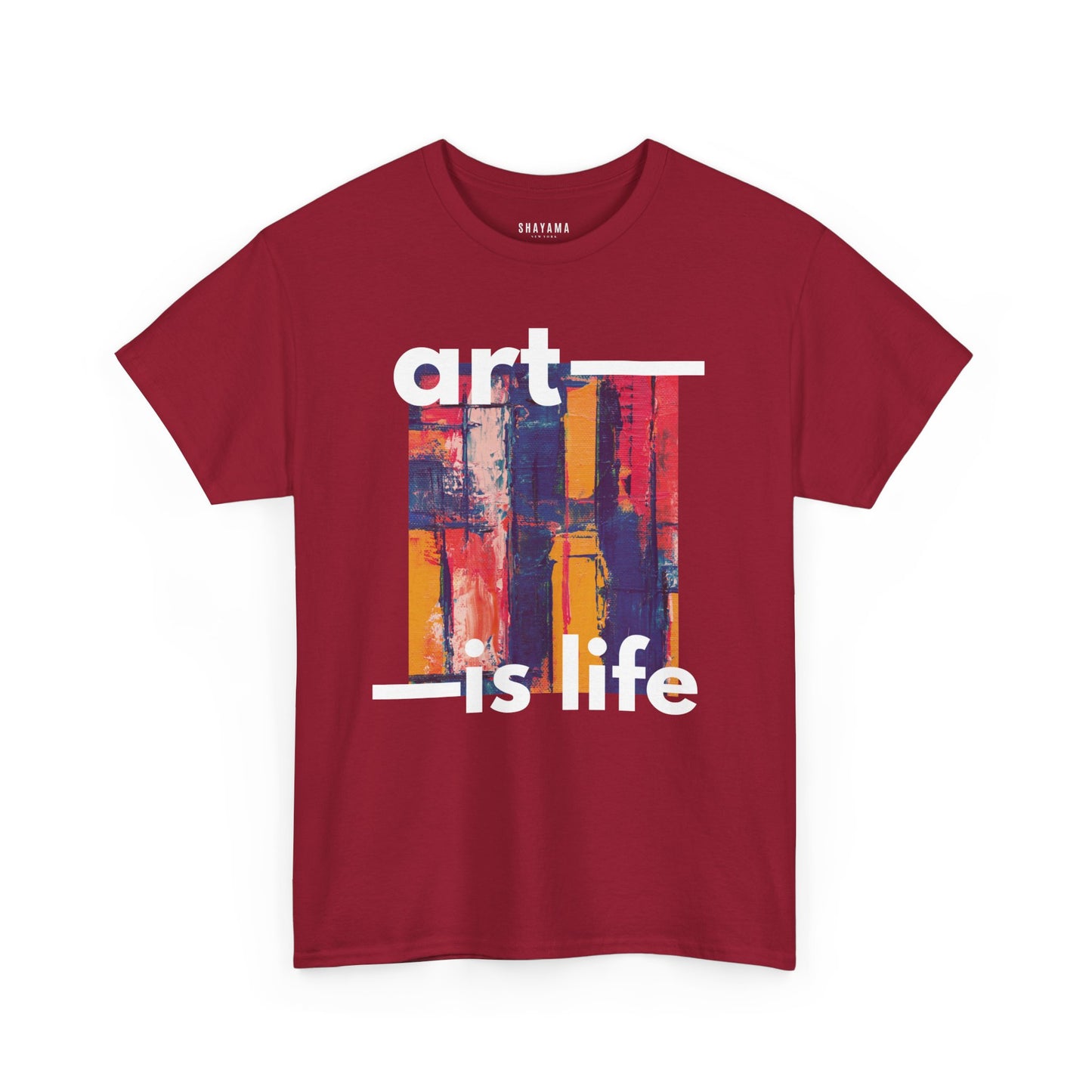 Men's Art is Life Graphic  T-Shirt