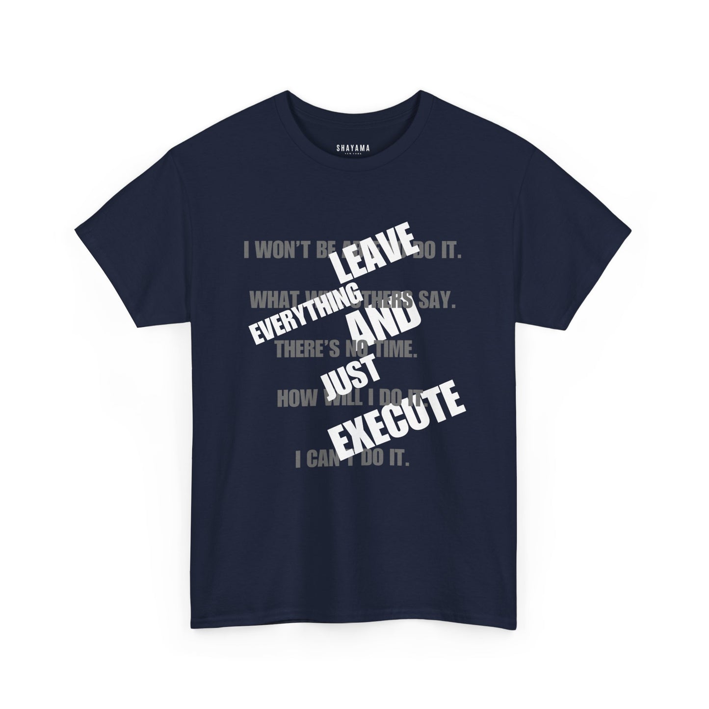 Men's Just Execute Print T-Shirt