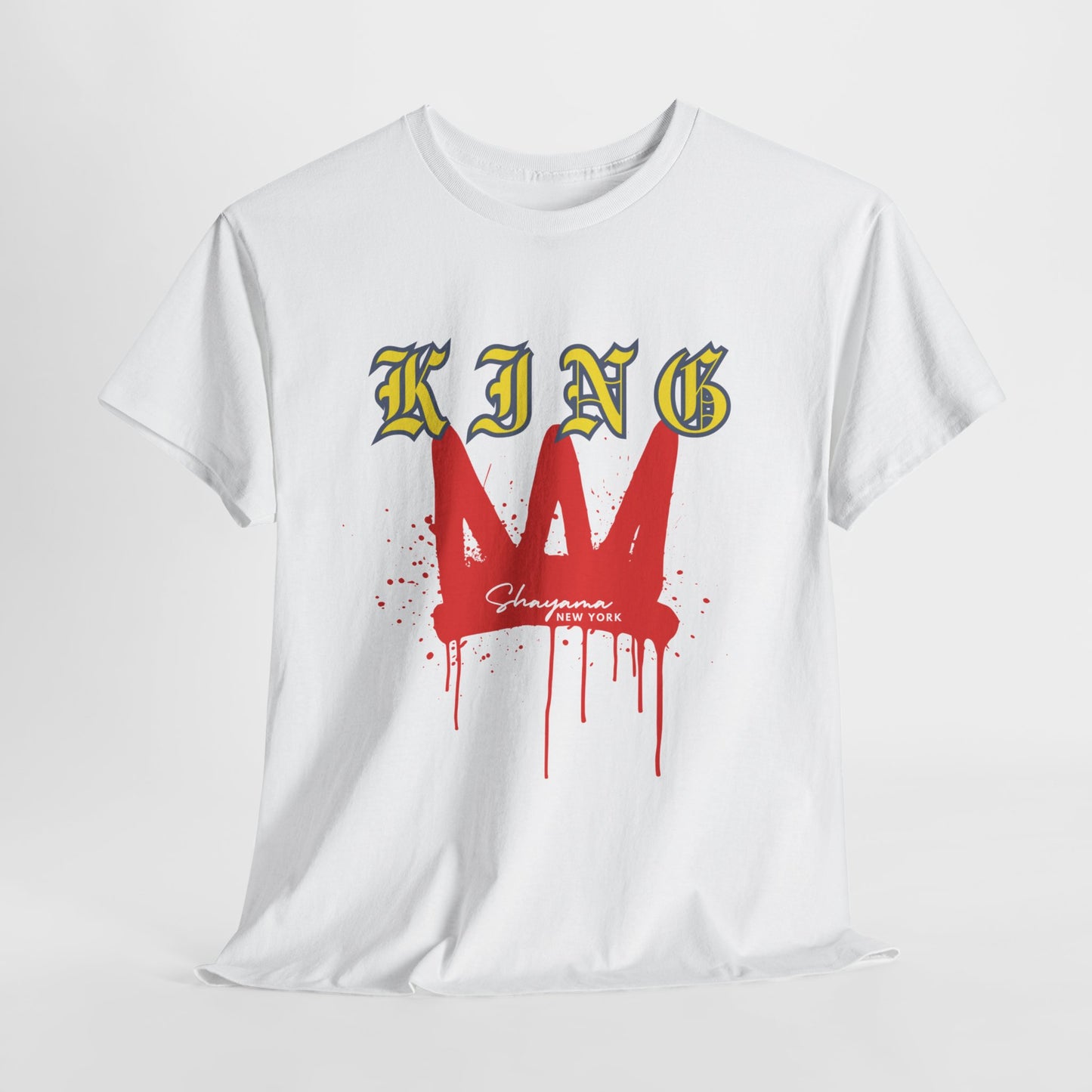 THE KING Print Regular Fit T-Shirt