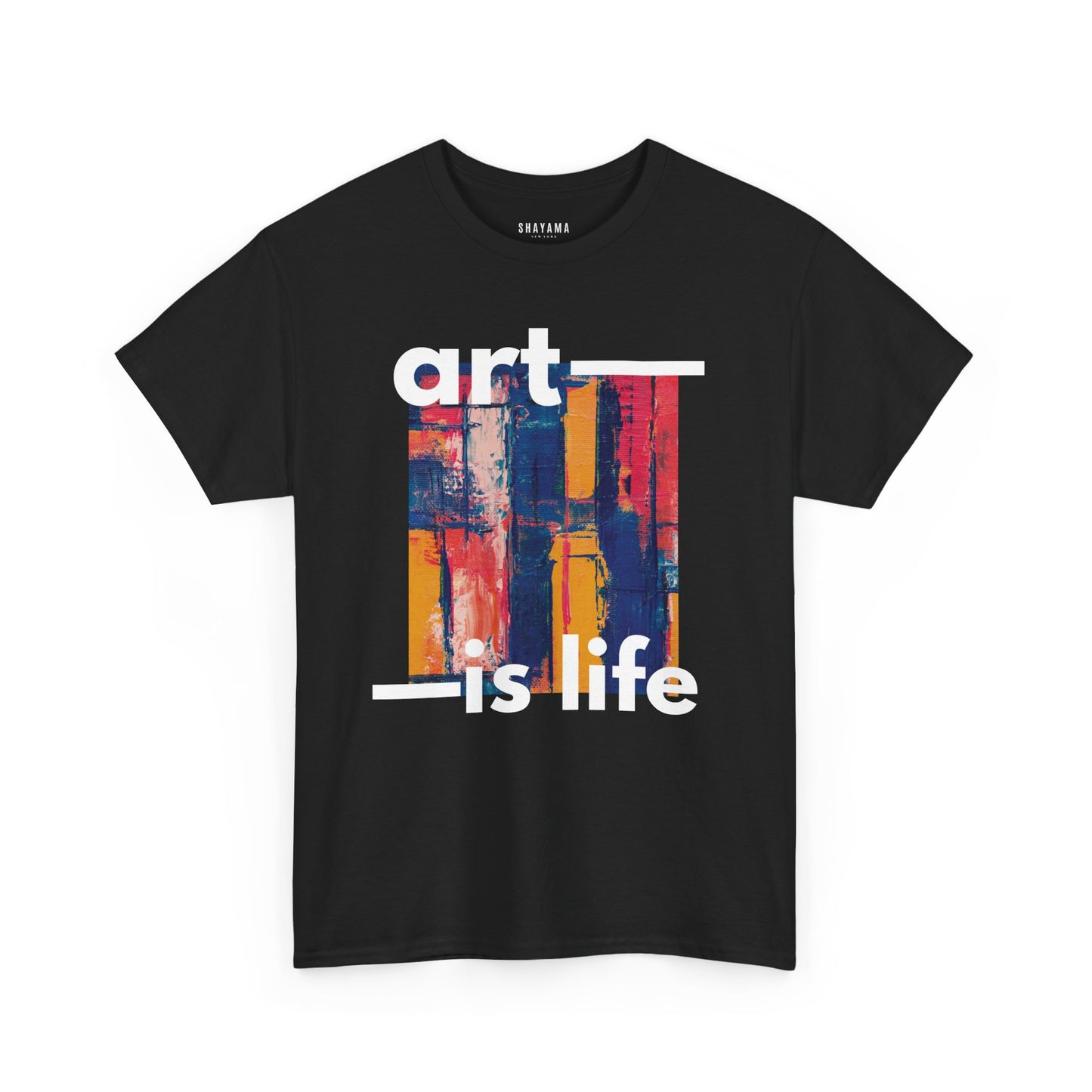 Men's Art is Life Graphic  T-Shirt