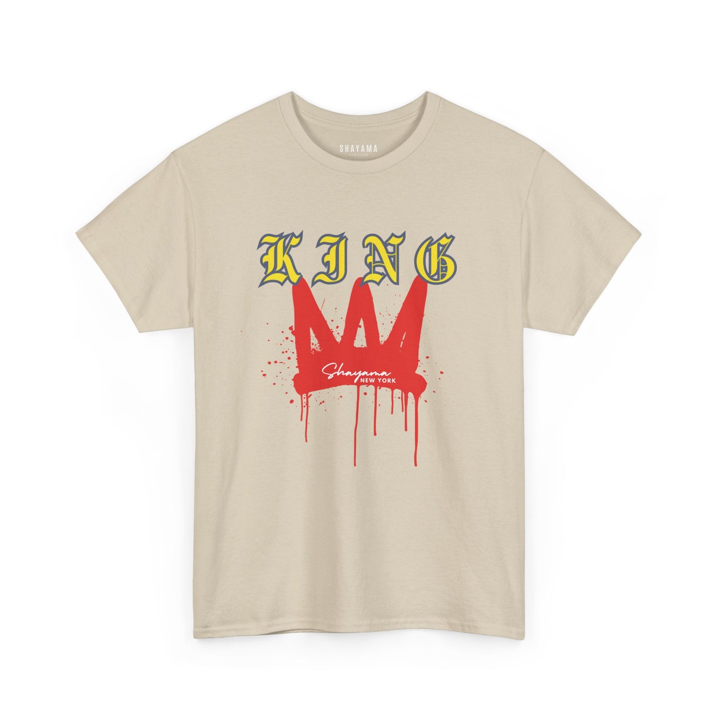 THE KING Print Regular Fit T-Shirt