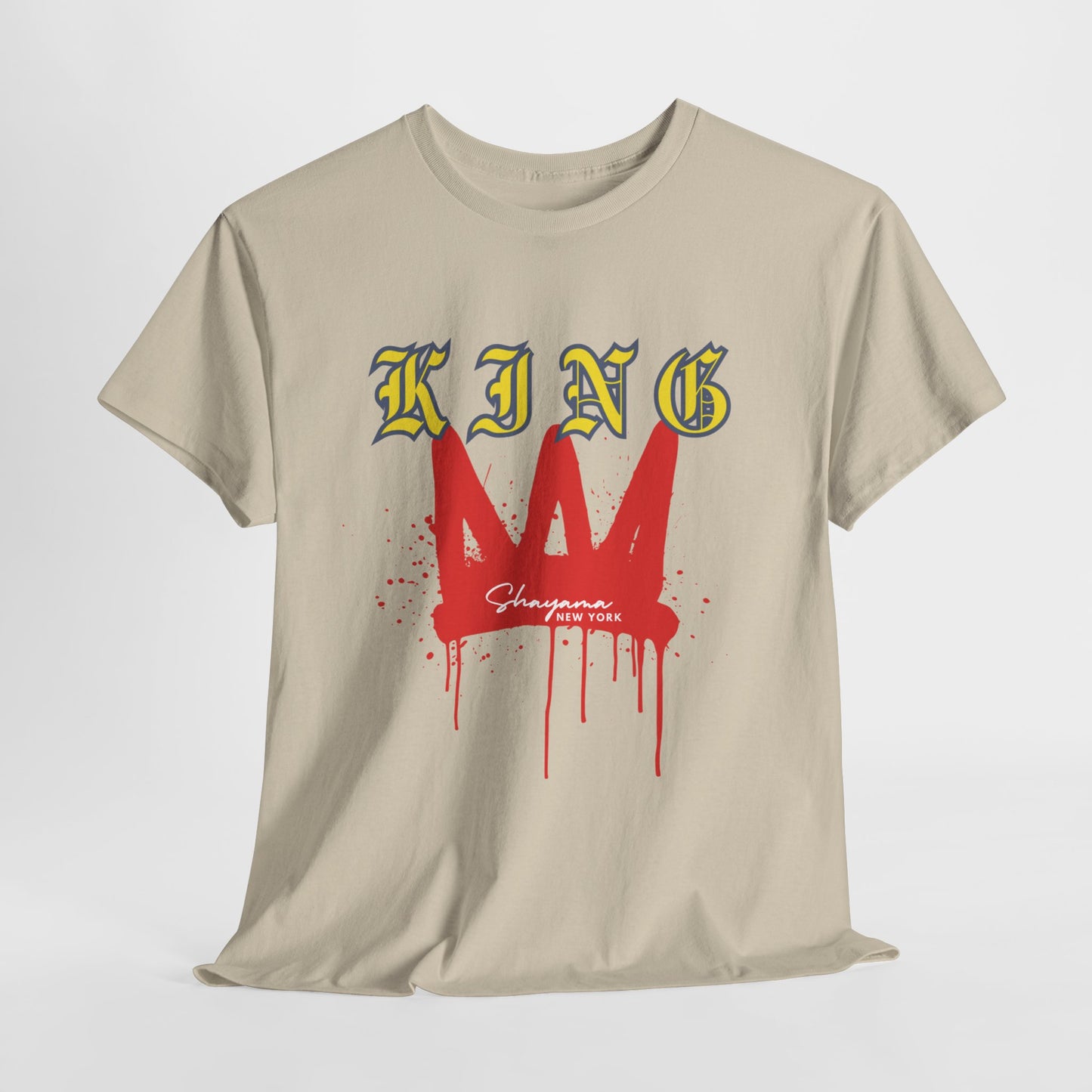 THE KING Print Regular Fit T-Shirt
