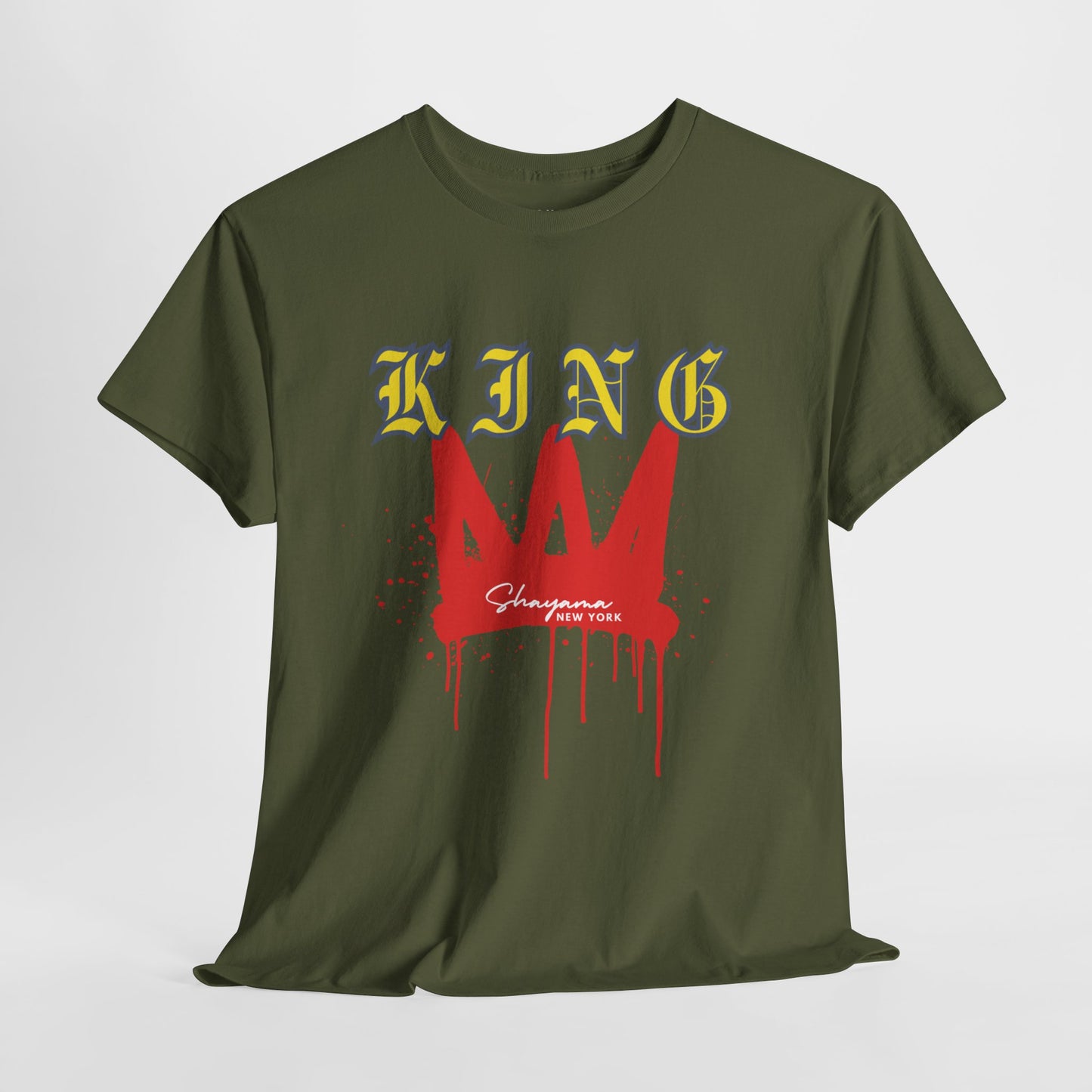 THE KING Print Regular Fit T-Shirt